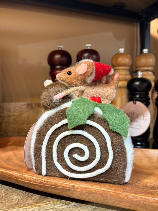 Bert in The Yule Log