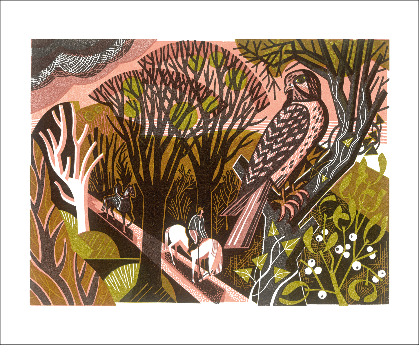 Mistletoe Grove - Christmas Card