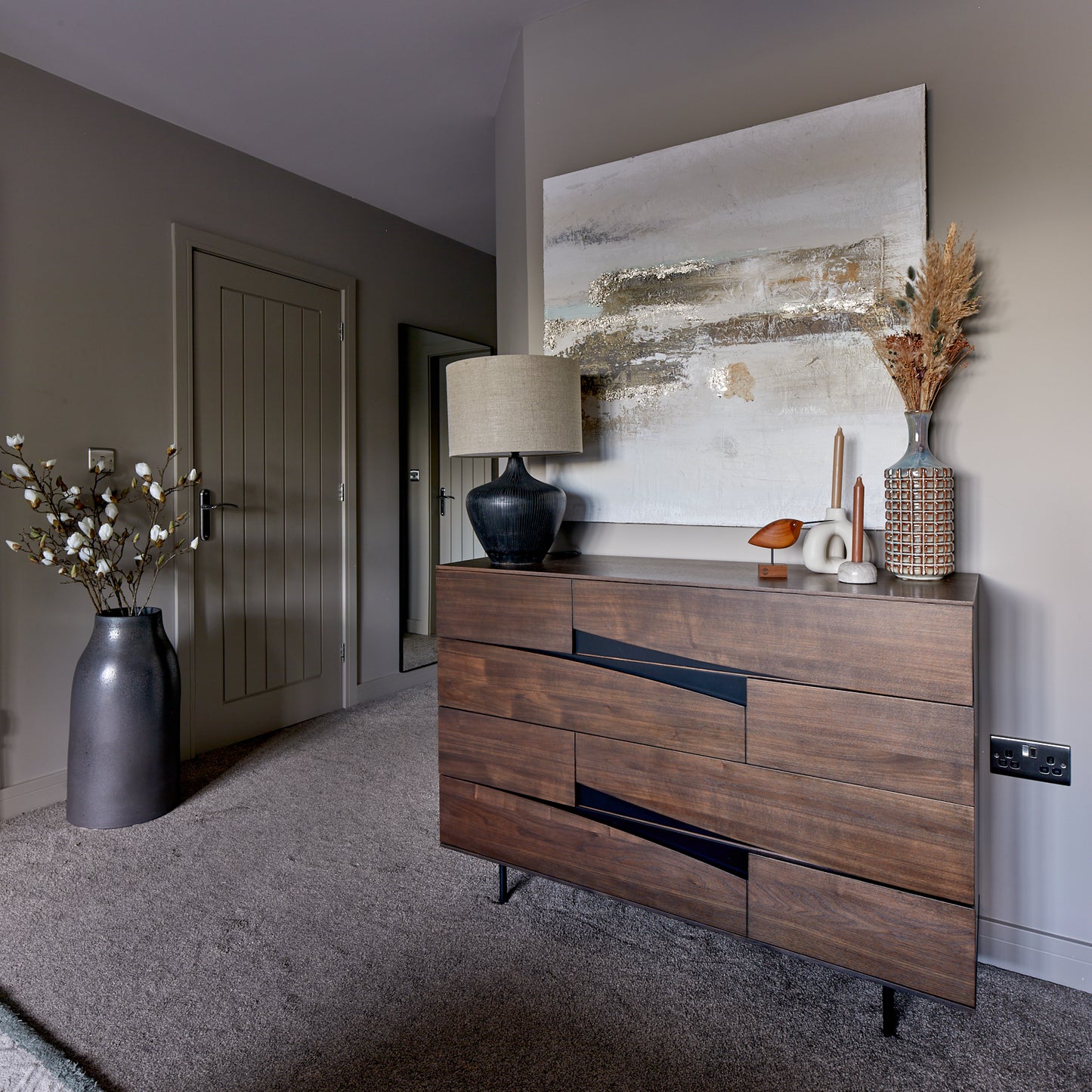 Country Walk Textured Canvas