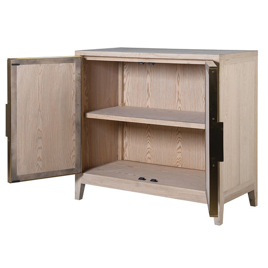 Cocoa 2 Door Sunburst Cabinet