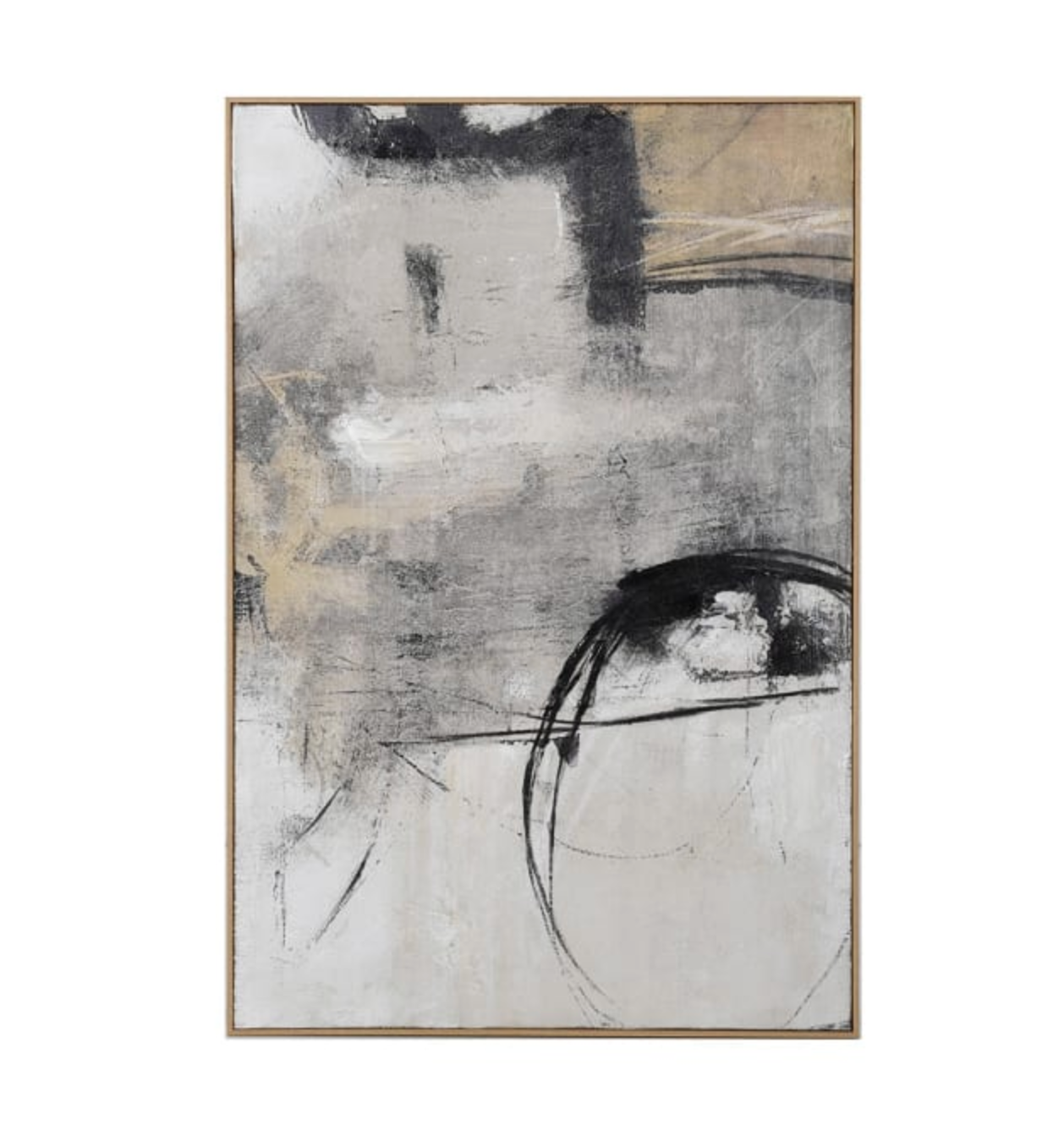 Monochrome Textured Canvas