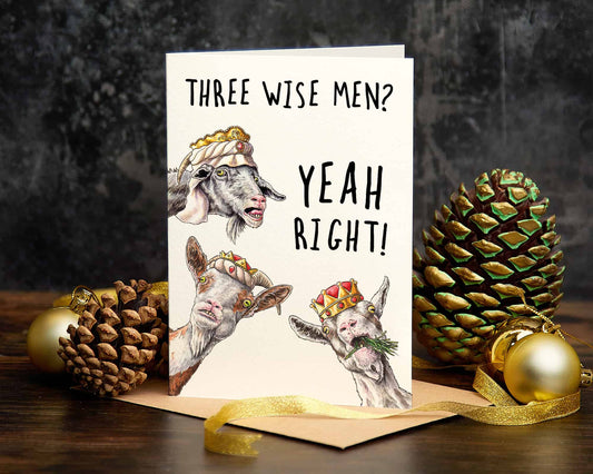 Three Wise Men - Christmas Card