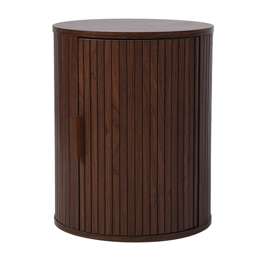 Fluted Round Side Table