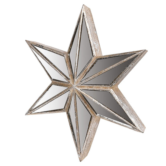 Mirrored Star Wall Decoration
