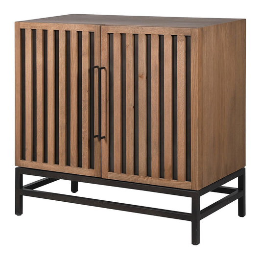 Industrial Slatted Sideboard