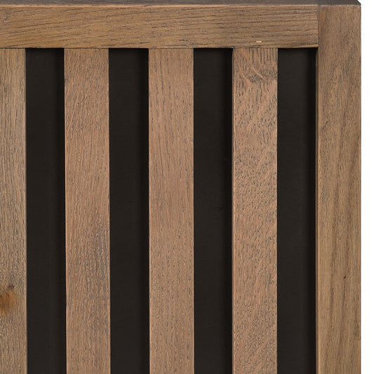 Industrial Slatted Sideboard