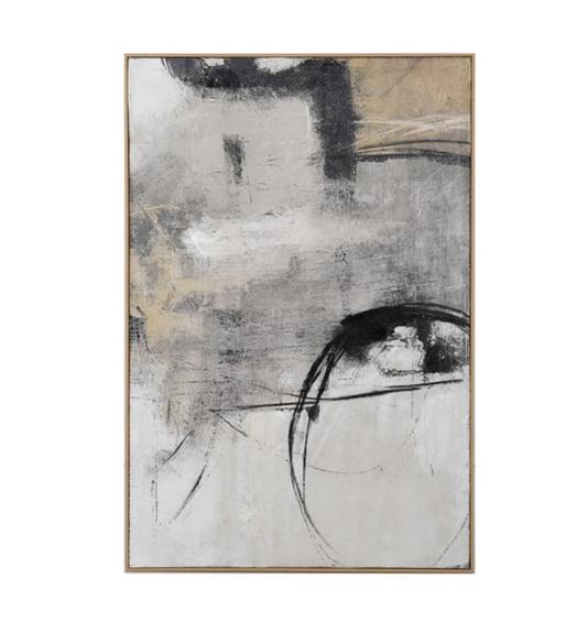 Monochrome Textured Canvas