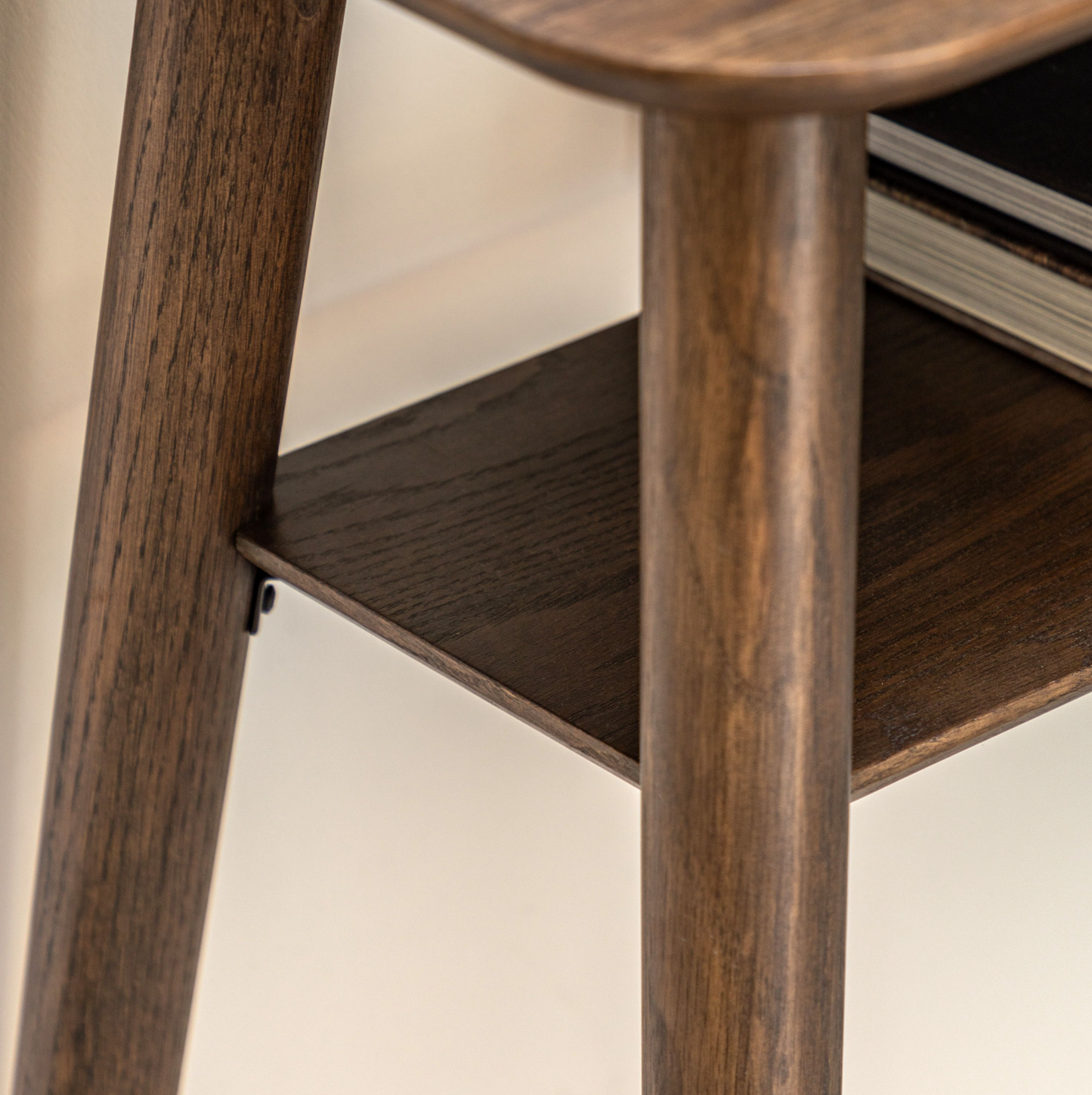 Hatfield Smoked Oak Console Table