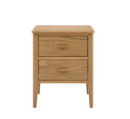 Camden 2 Drawer Bedside Table