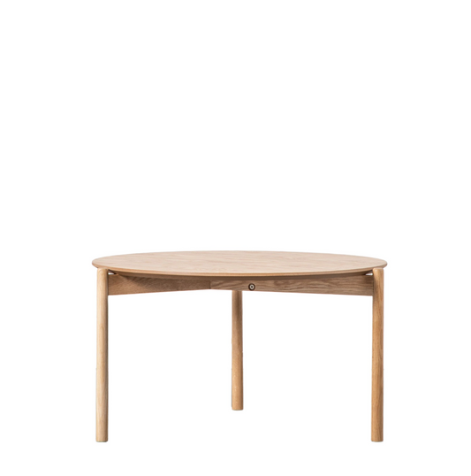 Burley Coffee Table (oak) D70cm