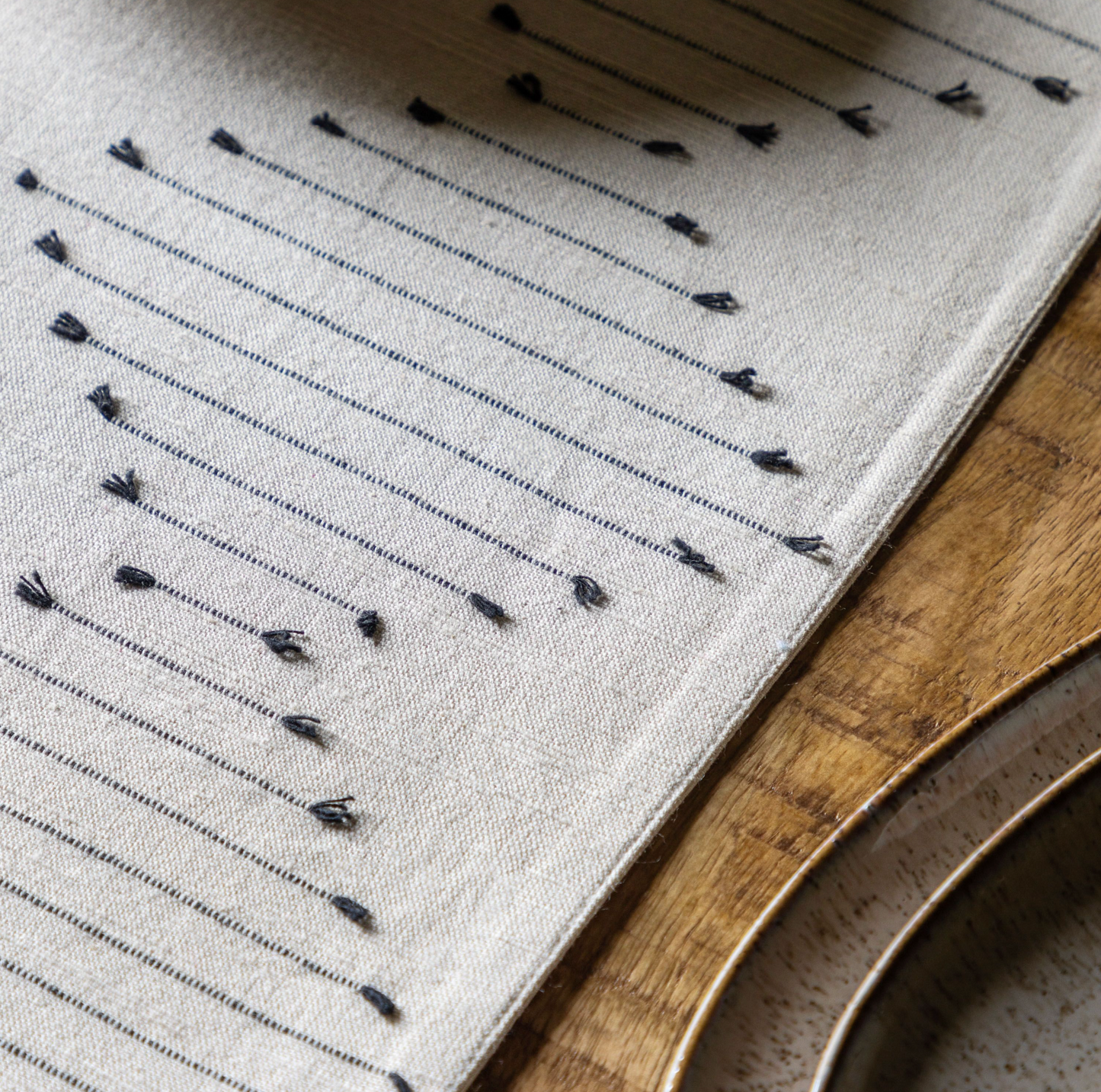 Diamond Weave Table Runner