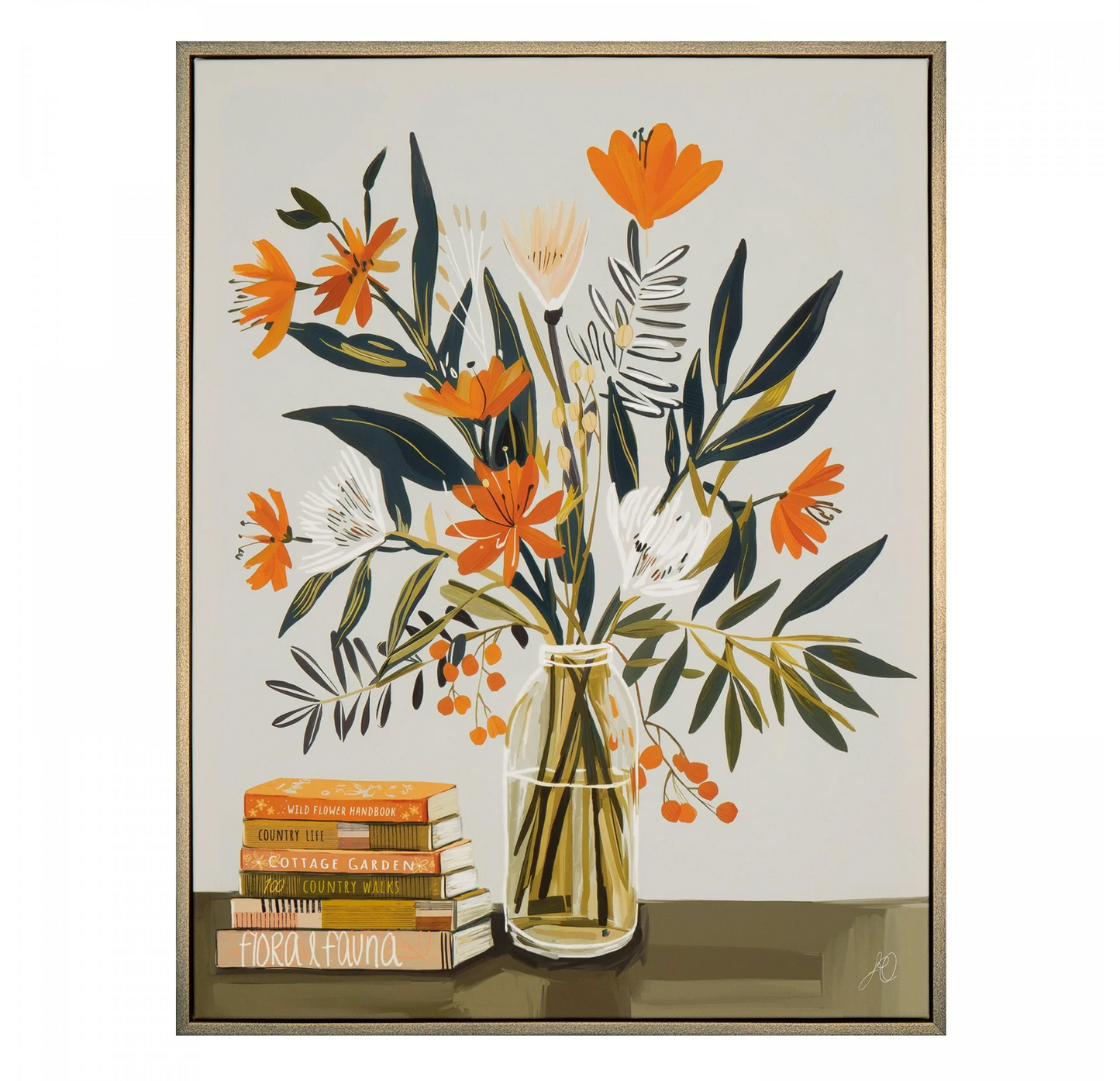 Call Of The Wild Framed Canvas