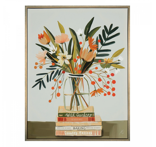 Wild at Heart Framed Canvas