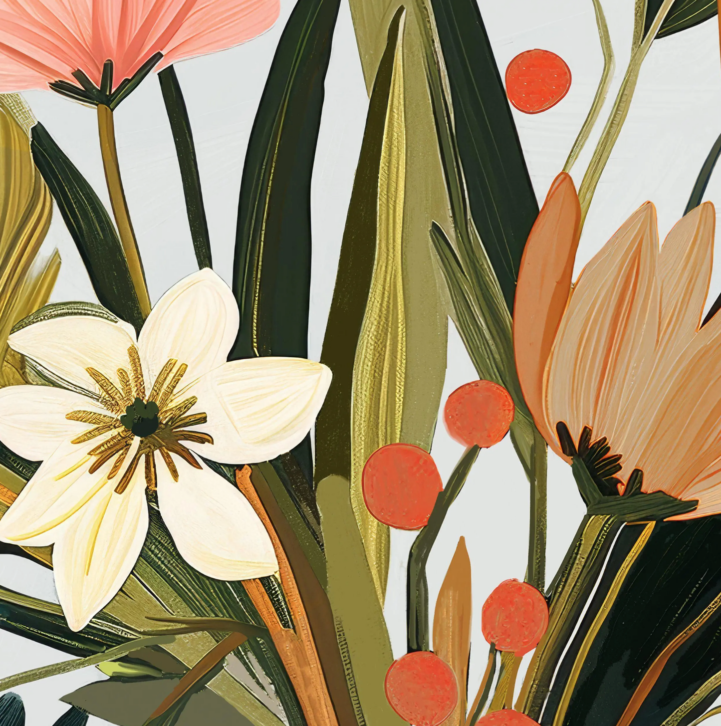 Wild at Heart Framed Canvas