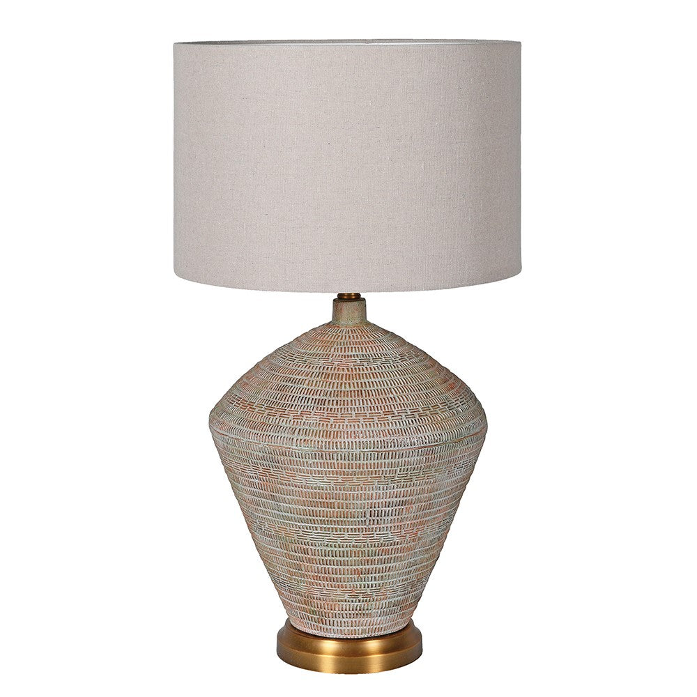 Valencia Table Lamp with Linen Shade