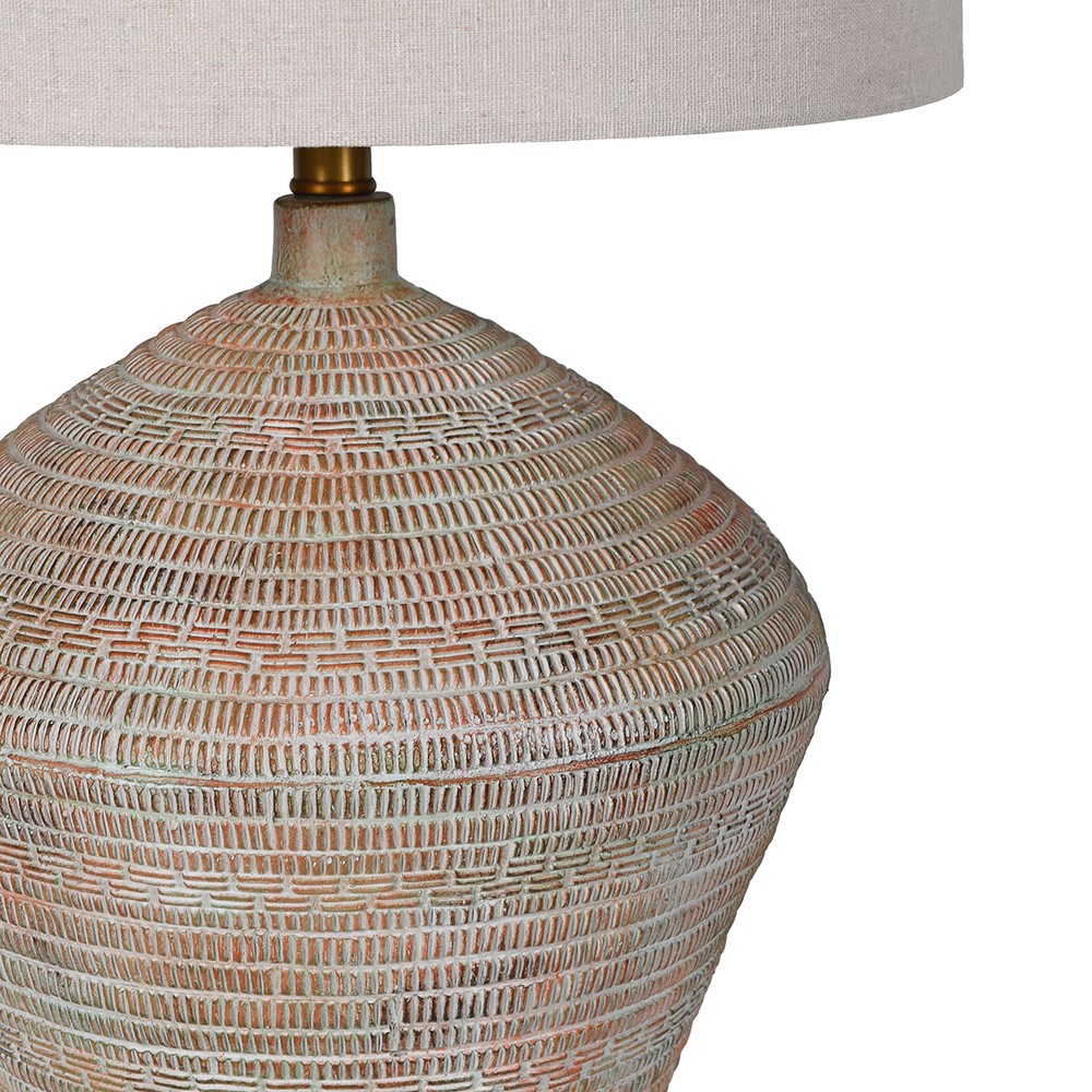 Valencia Table Lamp with Linen Shade