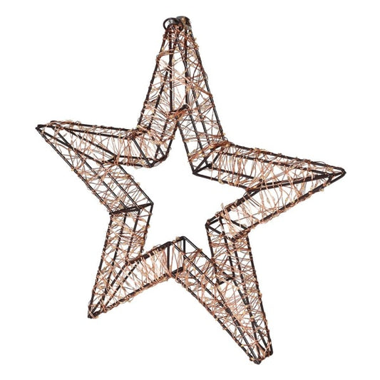 LED Hanging Gold Star (large)