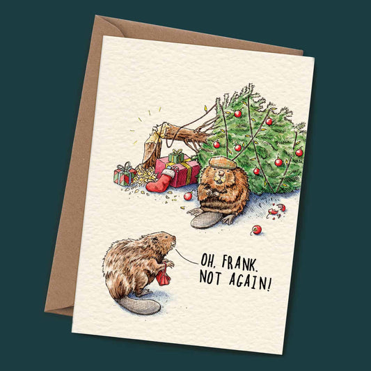 Beaver - Christmas Card